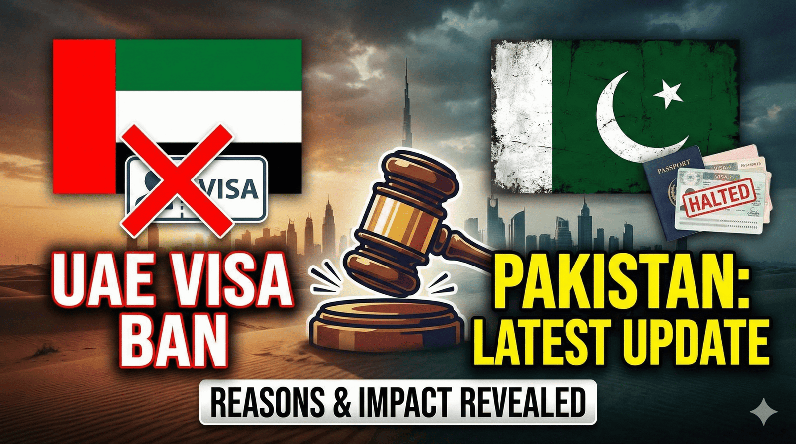 UAE Visa Ban Pakistan