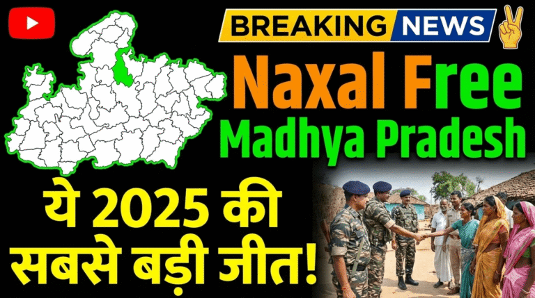 Naxal Free Madhya Pradesh | ये 2025 की सबसे बड़ी जीत !