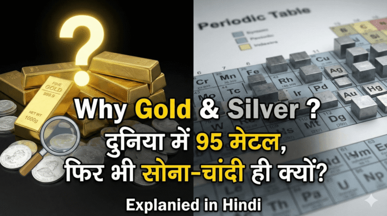 Why Gold & Silver? दुनिया में 95 मेटल, फिर भी सोना-चांदी ही क्यों? 